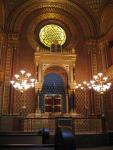 The altar at the Moorish inspired Spanish Synagogue in Prague.