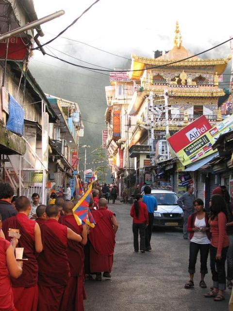 Monks nightly vigil