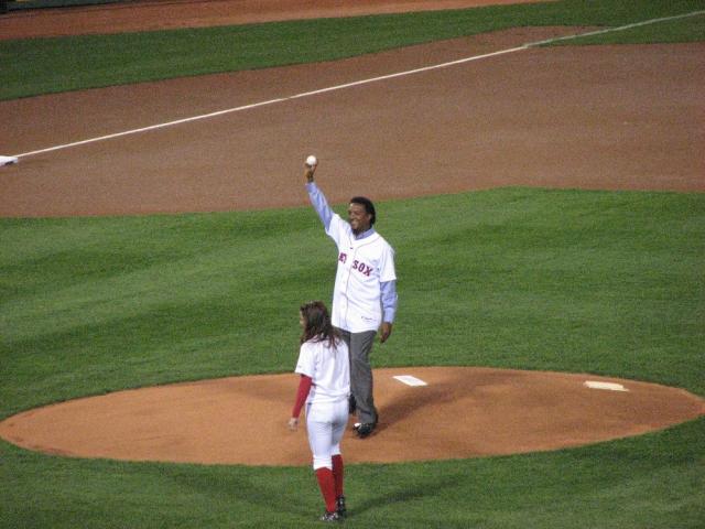 Pedro's Opening Pitch