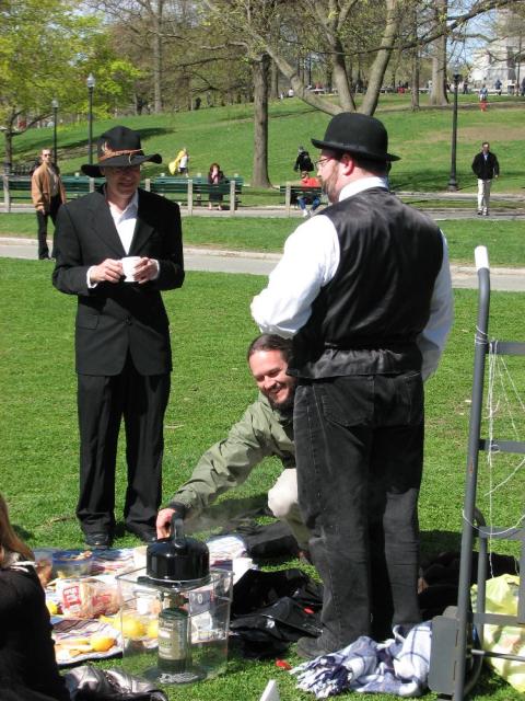 A gas steam generator