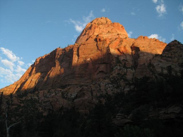 View from our campsite