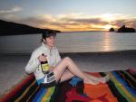 Beach blanket Balena