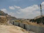 Wall between Shufat and Jerusalem