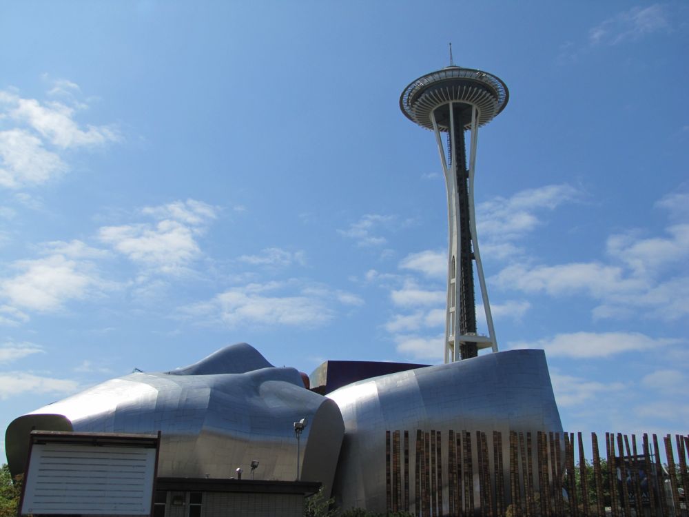 Space Needle and Experience Music